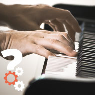 apprendre Les accords majeurs et mineurs au piano